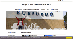 Desktop Screenshot of onyx-tours.hu