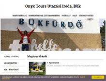 Tablet Screenshot of onyx-tours.hu